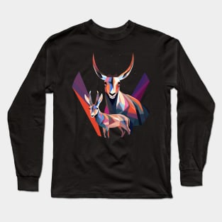 Gemsbok Fathers Day Long Sleeve T-Shirt